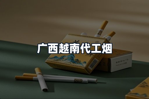 广西越南代工烟